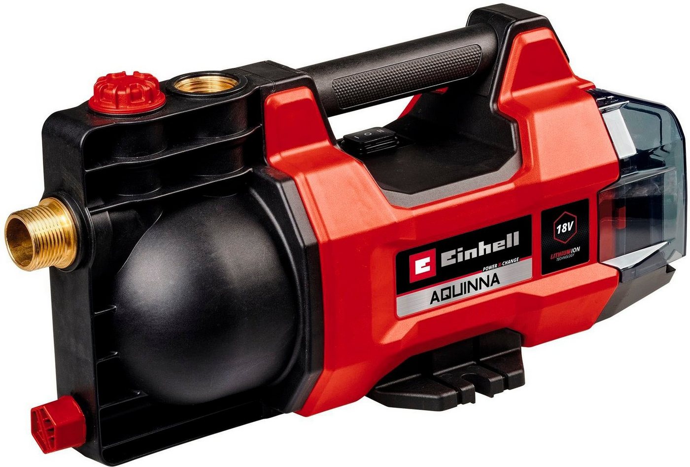 Einhell Akku-Gartenpumpe Power X-Change AQUINNA 18/28, mit Leistungsstufenschalter und Überlastschutz Einhell Akku-Gartenpumpe Power X-Change AQUINNA 18/28, mit Leistungsstufenschalter und Überlastschutz von Einhell