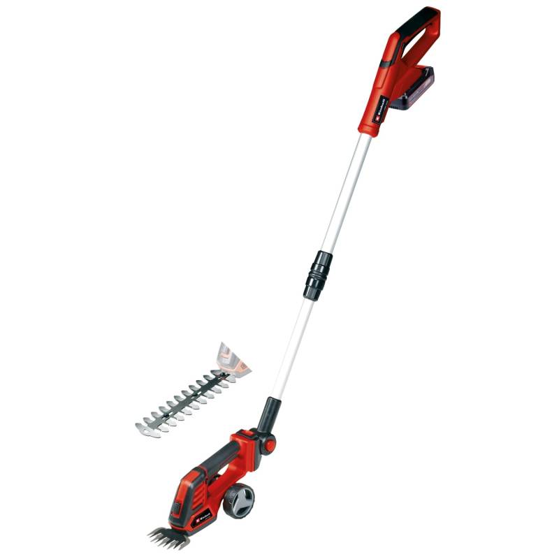 Einhell Akku-Gras- und Strauchschere GE-CG 18/100 Li T Kit von Einhell