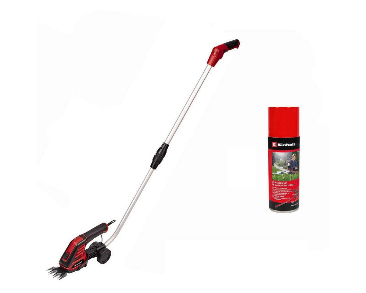 Einhell Akku-Gras- und Strauchscherenset Akku-Teleskop Gras ü Strauchschere GC-CG 3,6/70 Li 3,6V PflegesSpray Einhell Akku-Gras- und Strauchscherenset Akku-Teleskop Gras ü Strauchschere GC-CG 3,6/70 Li 3,6V PflegesSpray von Einhell