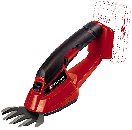 Einhell Akku-Grasschere GC-CG 18/1 Li-Solo Power X-Change (Li-Ion, 18V, Schnittbreite Grasschneideblatt 100 mm, Softgrip, Metallgetriebe, ohne Akku und Ladegerät) von Einhell