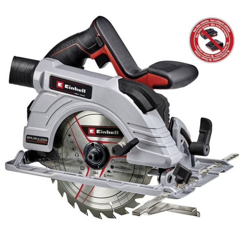 Einhell Akku-Handkreissäge Professional Akku-Handkreissäge, bürstenlos, ohne Akku, ohne Ladegerät von Einhell