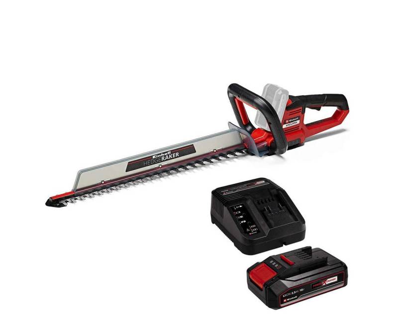 Einhell Akku-Heckenschere ARCURRA 18/55 mit Akku 2.5 Ah & Ladegerät 18V Power x-Change Einhell Akku-Heckenschere ARCURRA 18/55 mit Akku 2.5 Ah & Ladegerät 18V Power x-Change von Einhell