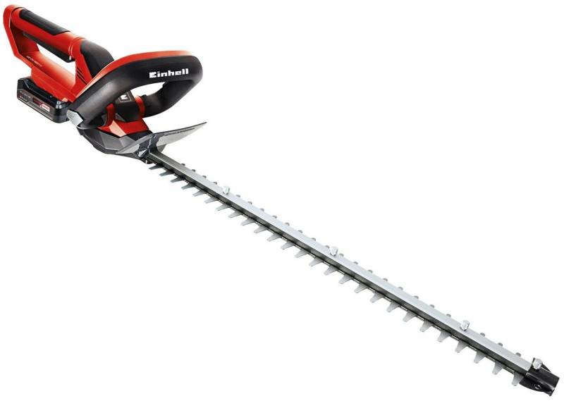 Einhell Akku-Heckenschere GC-CH 1855/1 Li Kit, (Set), mit Akku 18V/2,5 Ah und Schnellladegerät von Einhell