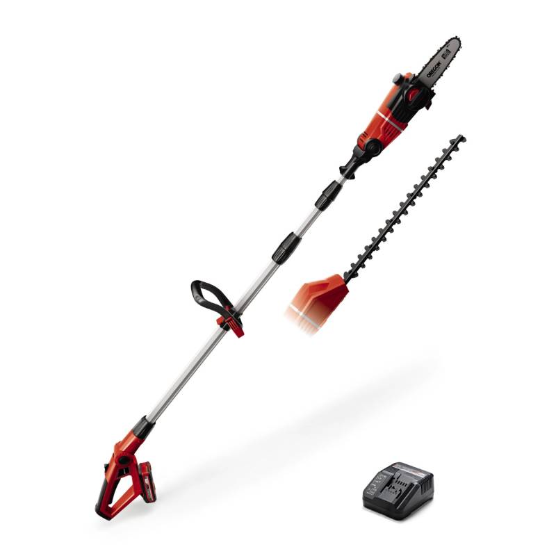Einhell Akku-Hochentaster und Heckenschere GE-HC 18 Li T Kit inkl.Power X-Change von Einhell