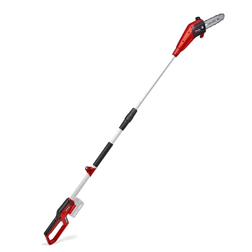 Einhell Akku-Hochentaster GC-LC 18/20 Li T-Solo Power X-Change (Li-Ion, 18 V, 20 cm Schwertlänge, Motorkopf mit 30° Neigung, Verlängerungsstange, Metallgetriebe, ohne Akku und Ladegerät) von Einhell