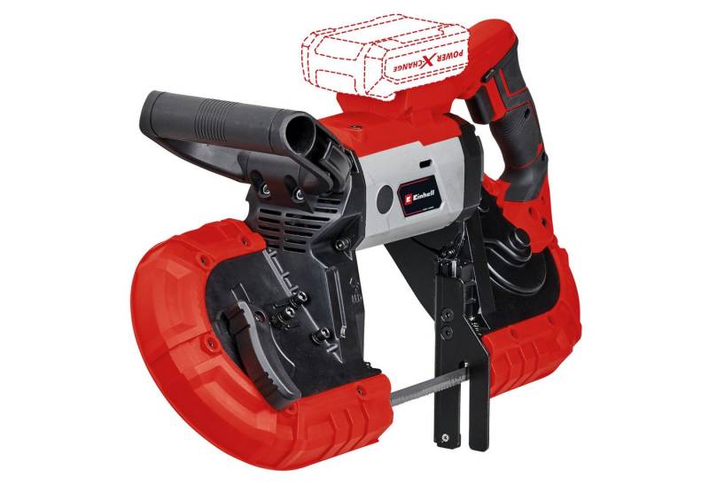 Einhell Akku-Kettensäge EINHELL Akku-Bandsäge TE-MB 18/127 Li-Solo von Einhell