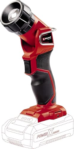 Einhell Akku-Lampe TC-CL 18 Li H-Solo Power X-Change (18 V, 280 lm, 33 m Leuchtweite, schwenkbarer Leuchtenkopf, hochw. CREE LED, Metallhaken, ohne Akku) von Einhell