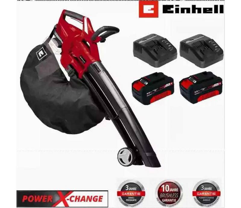 Einhell Akku-Laubbläser Einhell Laubsauger Laubbläser GE-CL 36 Li E-36V 2x 18V Akku, Ladegerät Einhell Akku-Laubbläser Einhell Laubsauger Laubbläser GE-CL 36 Li E-36V 2x 18V Akku, Ladegerät von Einhell