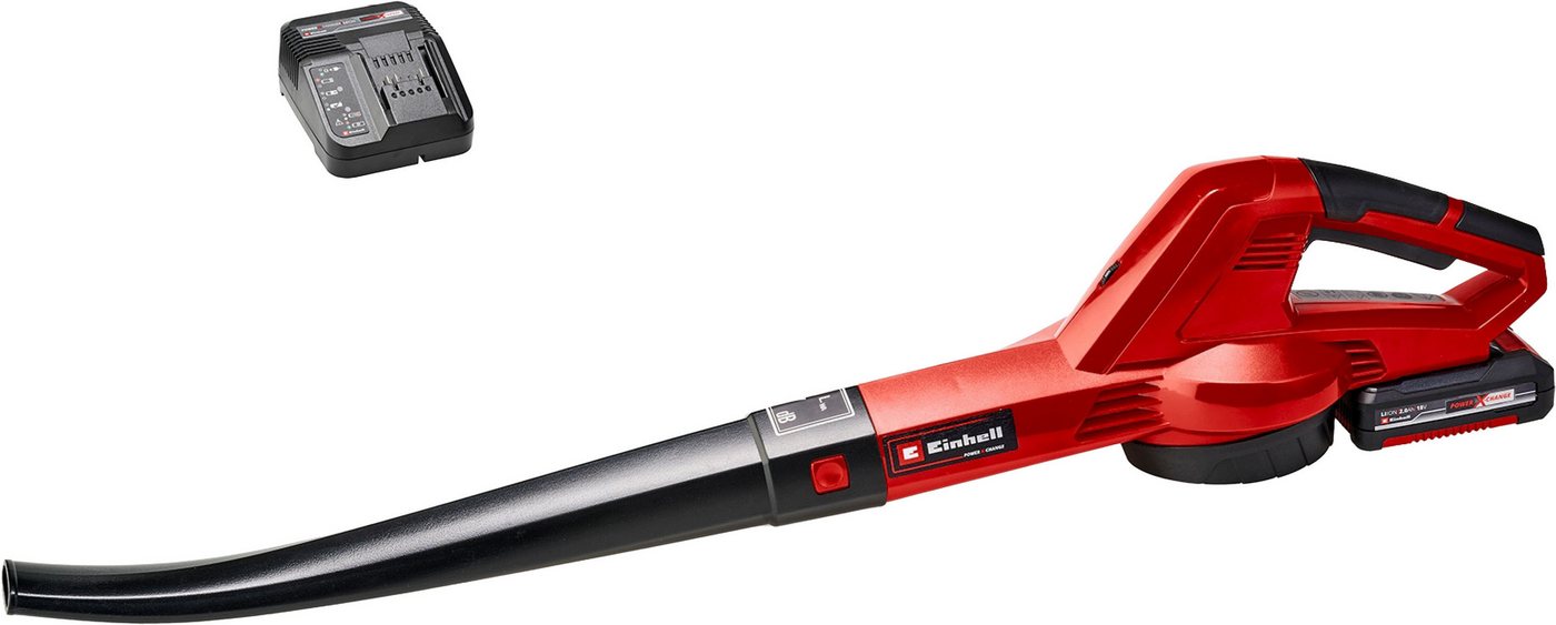 Einhell Akku-Laubbläser GC-CL 18 Li E Kit, 210 km/h Blasgeschwindigkeit, mit Akku 18V/2,0 Ah und Ladegerät Einhell Akku-Laubbläser GC-CL 18 Li E Kit, 210 km/h Blasgeschwindigkeit, mit Akku 18V/2,0 Ah und Ladegerät von Einhell