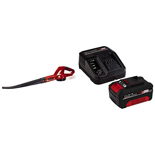 Einhell Akku-Laubbläser GE-CL 18 Li E Power X-Change (Lithium-Ionen, Softgrip, elektronische Drehzahlregelung, inkl. 18 V 4,0 Ah Akku und Ladegerät) von Einhell