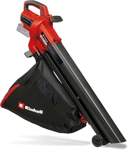 Einhell Akku-Laubsauger VENTURRO 18/210 Power X-Change (Li-Ion, 18 V, Saugleistung 500 m³/h, Fangsack 45 L, Blasfunktion bis 210 km/h, ohne Akku & Ladegerät) von Einhell