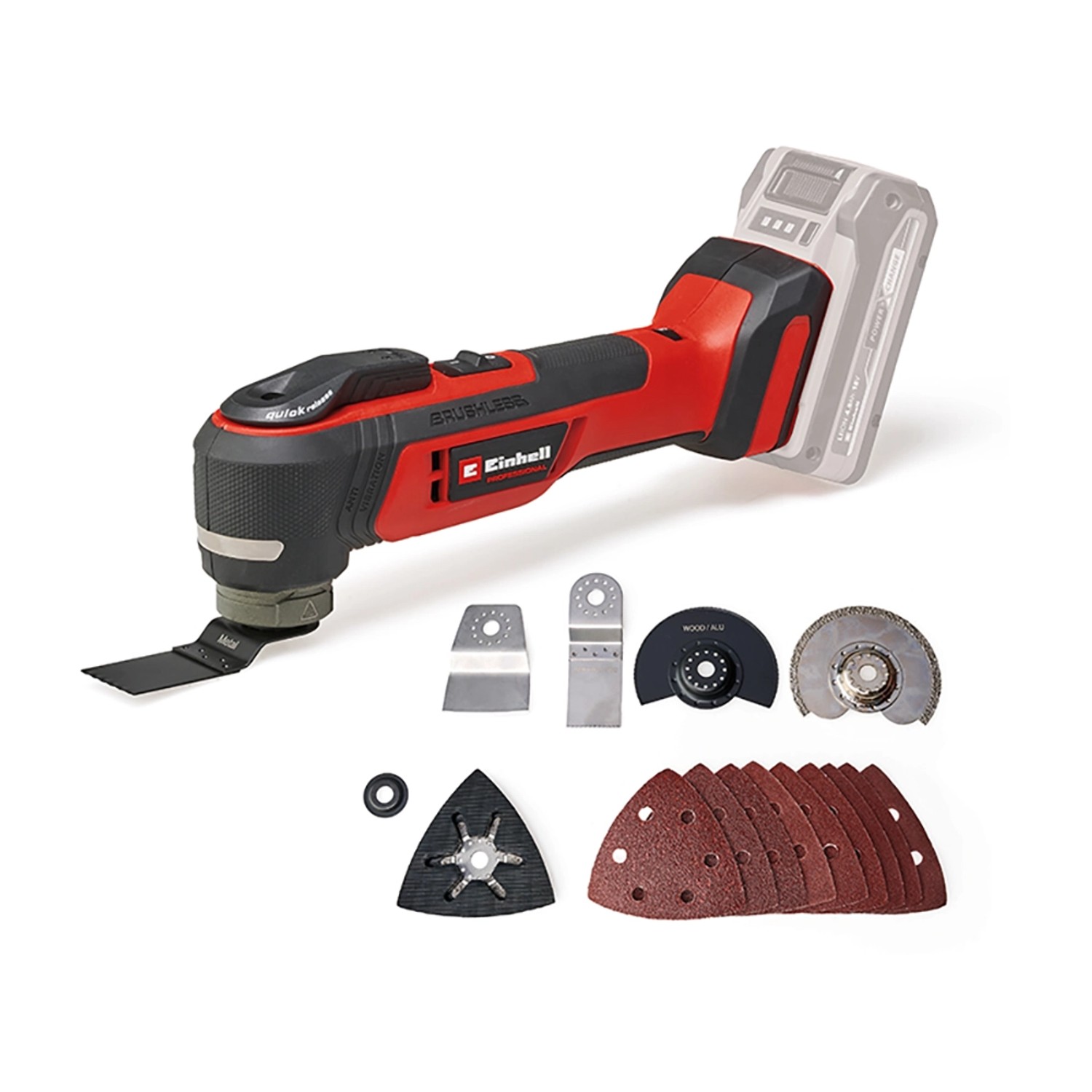 Einhell Akku-Multifunktionswerkzeug Professional TP-MG 18 Li BL-Solo Einhell Akku-Multifunktionswerkzeug Professional TP-MG 18 Li BL-Solo von Einhell
