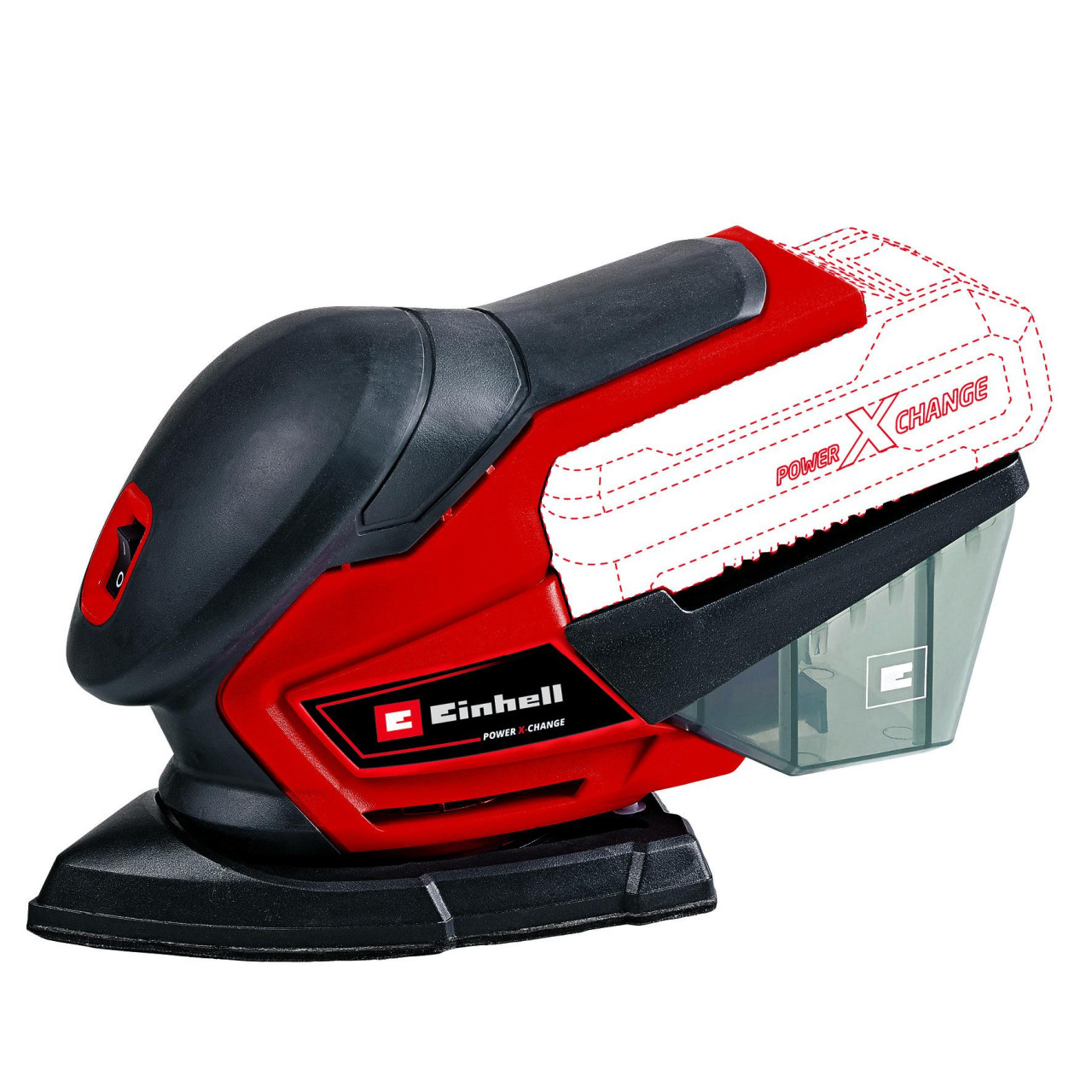 Einhell Akku-Multischleifer TE-OS 18/150 Li Solo 18 V von Einhell