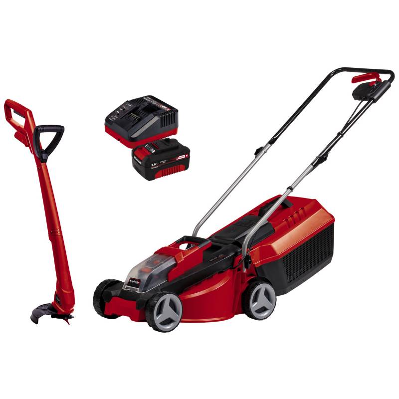 Einhell Akku-Rasenmäher-Set 'GE-CM 18/30 Li CT' 18 V mit Akku, 4-teilig, bis 150 m² von Einhell