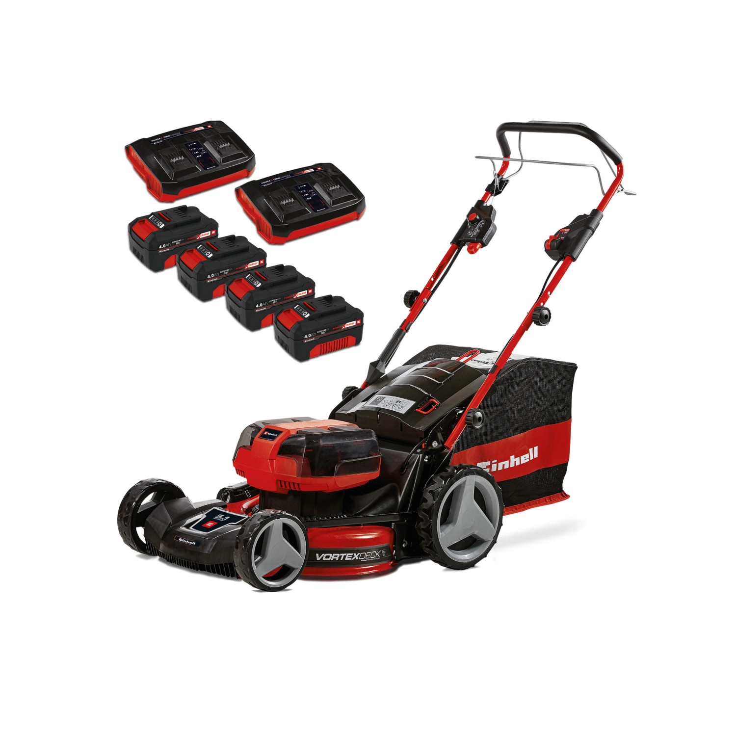 Einhell Professional Akku-Rasenmäher GP-CM 36/47 S HW Li inkl. 4x4,0 Ah Akkus von Einhell