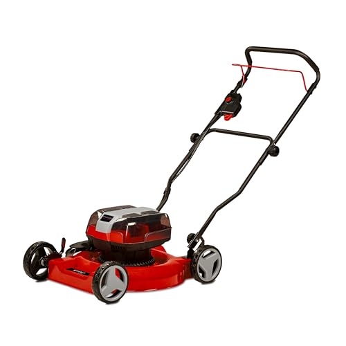 Einhell Akku-Rasenmäher GE-CM 36/48 Li M-Solo Power X-Change (36 V, 48 cm Schnittbreite, bis 1000 m², Brushless, Mulchrasenmäher, 30-75 mm Schnitthöhe, ohne Akku) von Einhell