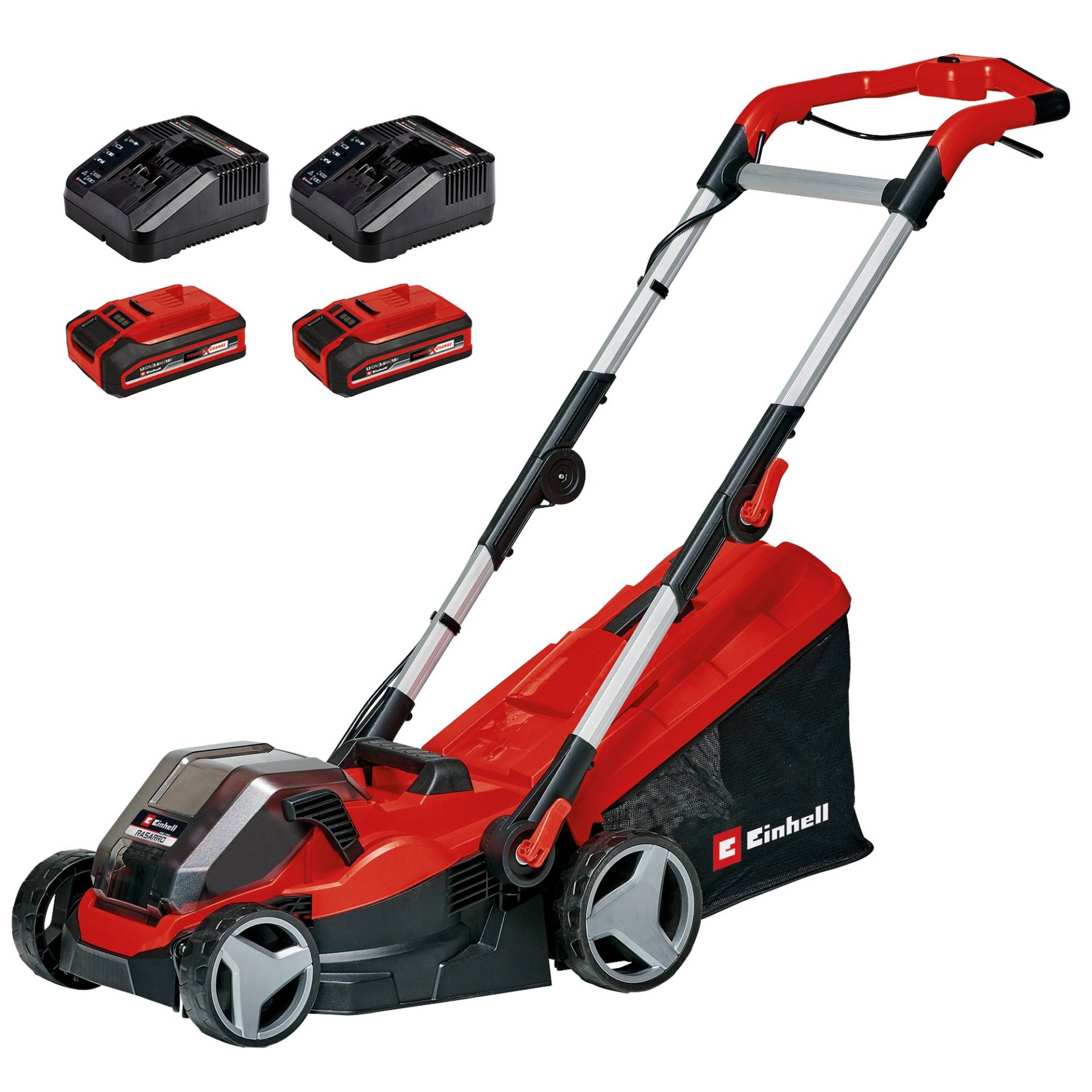 Einhell Akku-Rasenmäher 'Rasarro 36/34' mit Akku und Ladegerät bis 300 m² Einhell Akku-Rasenmäher 'Rasarro 36/34' mit Akku und Ladegerät bis 300 m² von Einhell