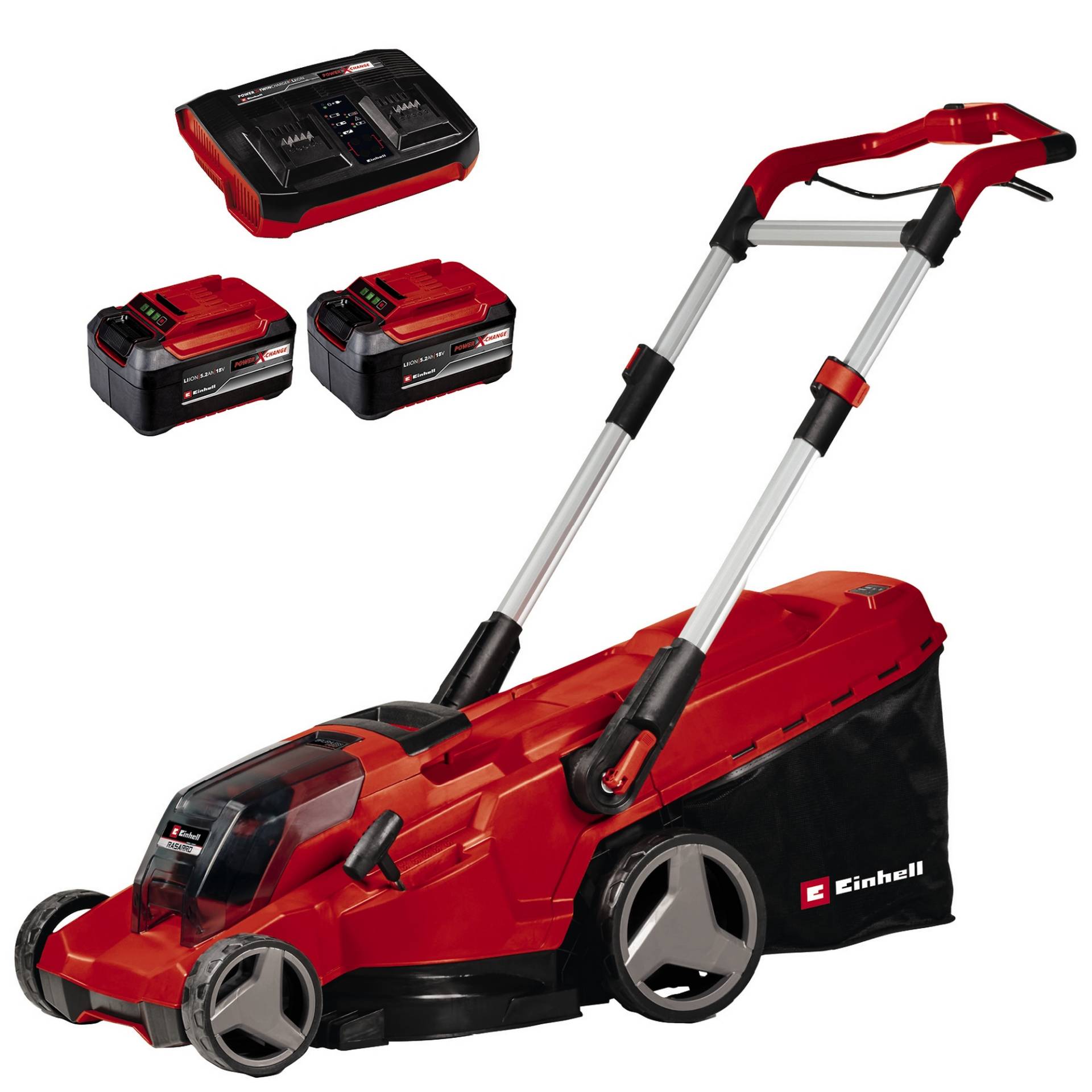 Einhell Akku-Rasenmäher 'Rasarro 36/42' mit Akku und Ladegerät bis 725 m² Einhell Akku-Rasenmäher 'Rasarro 36/42' mit Akku und Ladegerät bis 725 m² von Einhell