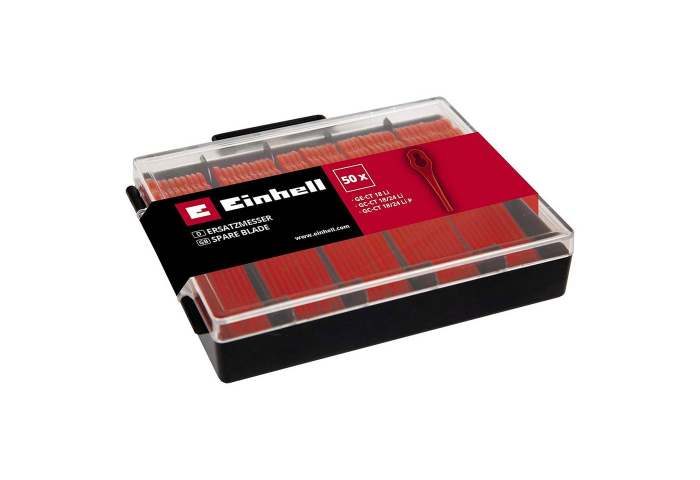 Einhell Akku-Rasentrimmer Einhell Rasentrimmer Ersatzmesser 50-er Box PXC Akku Trimmer, (Produkt) von Einhell