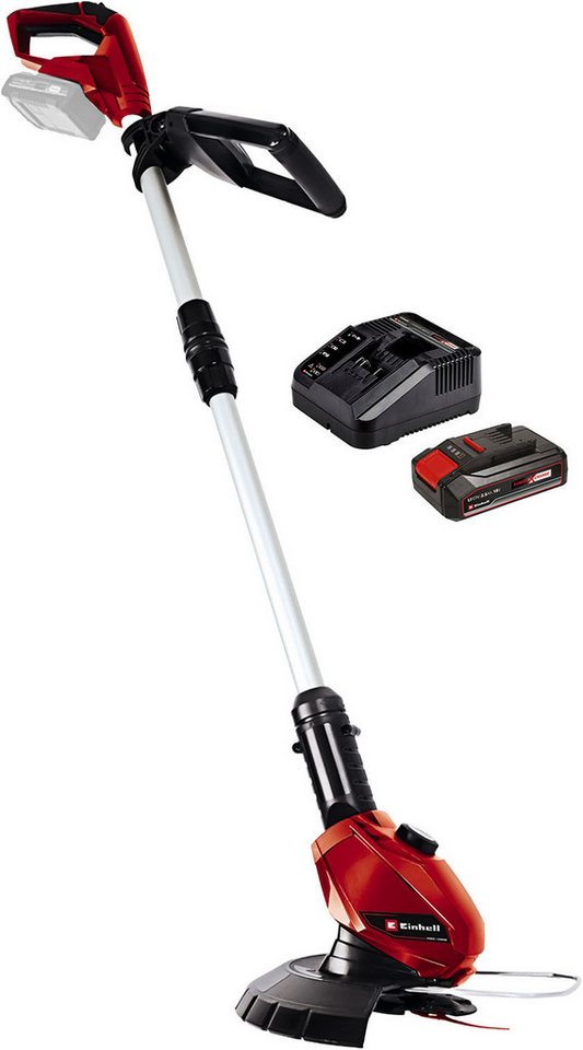 Einhell Akku-Rasentrimmer »GE-CT 18 Li (1x 2,5 Ah)«, 24 cm Arbeitsbreite Messer, Inkl. Akku, Ladegerät und 20 Ersatzmesser von Einhell