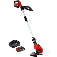 Einhell Akku-Rasentrimmer ""GE-CT 18 Li (1x 2,5 Ah)"", Inkl. Akku, Ladegerät und 20 Ersatzmesser von Einhell