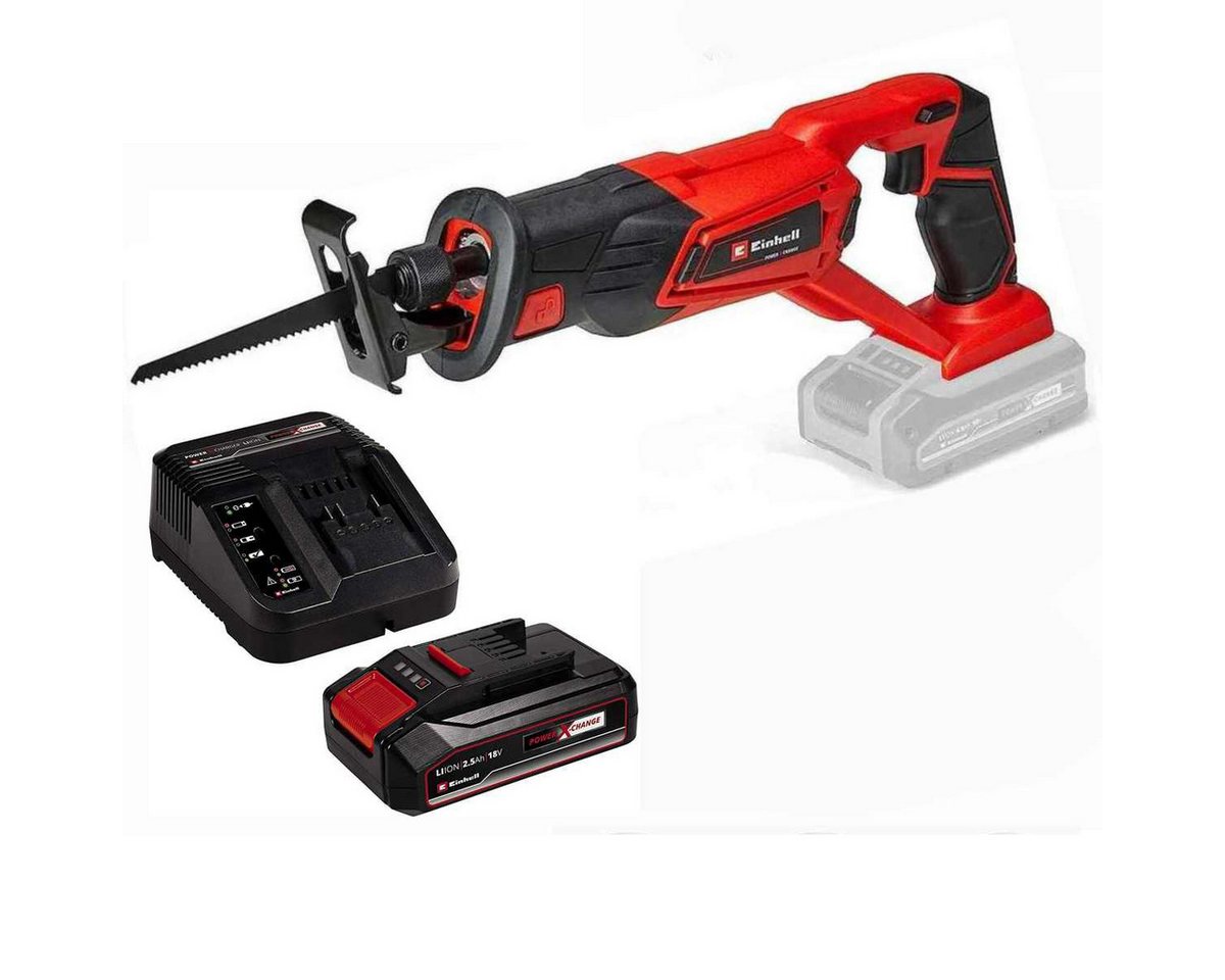 Einhell Akku-Säbelsäge Einhell Akku-Säbelsäge TE-AP 18/22 Li 18V mit Akku 2,5 Ah, Ladegerät Einhell Akku-Säbelsäge Einhell Akku-Säbelsäge TE-AP 18/22 Li 18V mit Akku 2,5 Ah, Ladegerät von Einhell