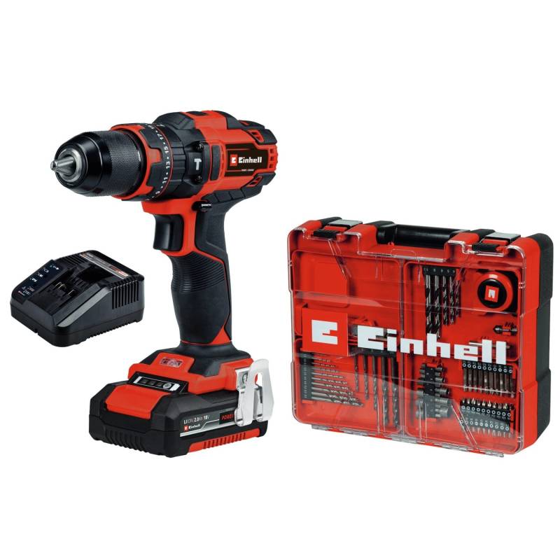 Einhell Akku-Schlagbohrschrauber TE-CD 18/40 Li-i +64 von Einhell