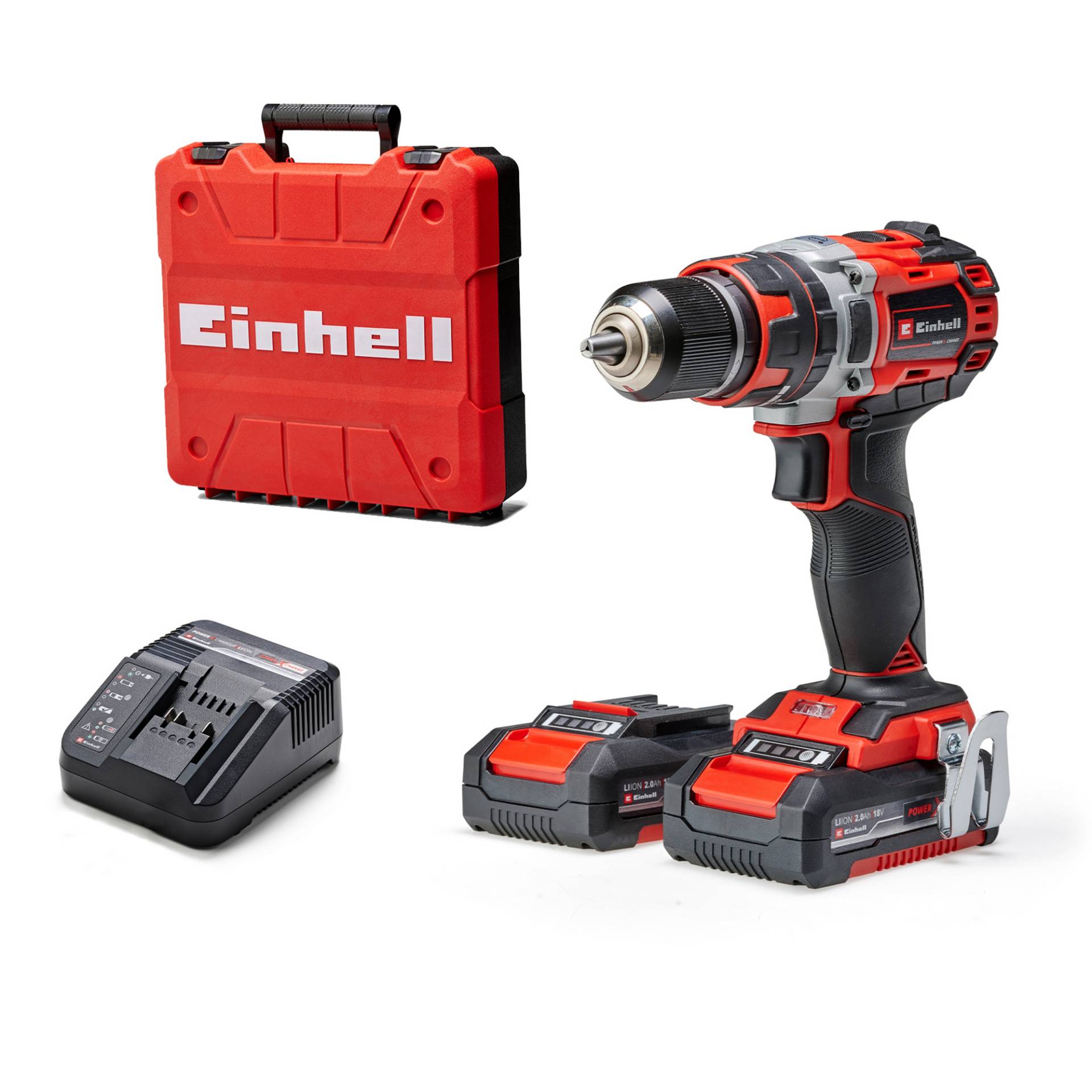 Einhell Akku-Schlagbohrschrauber 'TP-CD 18/50 Li-i BL' mit 2 Akkus Einhell Akku-Schlagbohrschrauber 'TP-CD 18/50 Li-i BL' mit 2 Akkus von Einhell