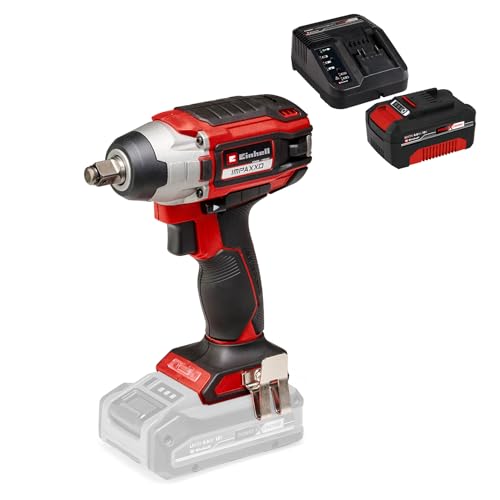 Einhell Akku-Schlagschrauber IMPAXXO 18/230 Kit Power X-Change (Li-Ion, 18 V, 230 Nm, Bürstenloser Motor, inkl. 4 Ah Akku und Ladegerät) von Einhell