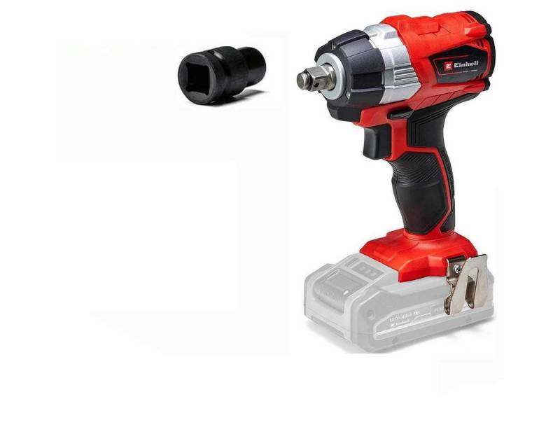 Einhell Akku-Schlagschrauber TP-CW 18 Li BL 18 V, 215 Nm, Bit-Adapter, LED Licht, ohne Akku, (Bit-Adapter + LED Licht) von Einhell
