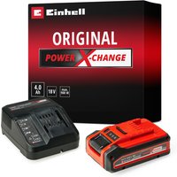 Einhell Akku Starter-Set "PXC-Starter-Kit 4Ah PLUS", 18 V, 4 Ah, inkl. Ladegerät Einhell Akku Starter-Set "PXC-Starter-Kit 4Ah PLUS", 18 V, 4 Ah, inkl. Ladegerät von Einhell