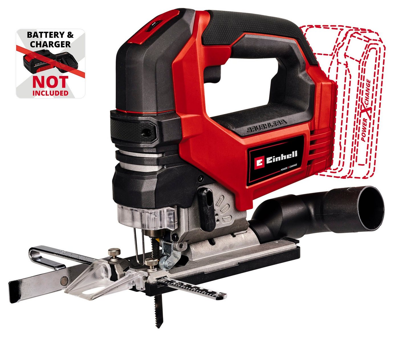 Einhell Akku-Stichsäge Professional Akku-Stichsäge TP-JS 18/135 Li BL - Solo, Packung, 2-St. von Einhell