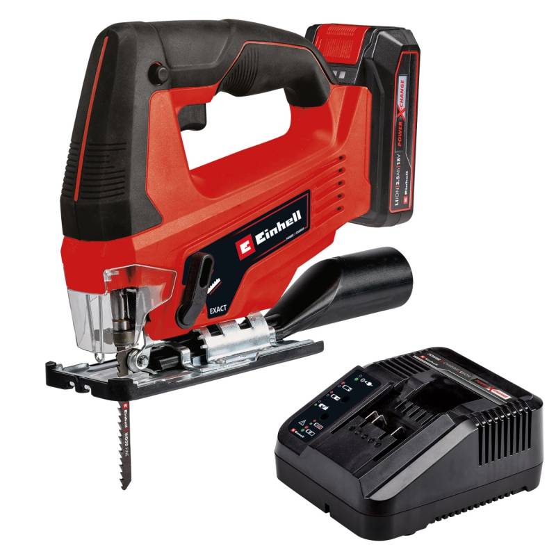 Einhell Akku-Stichsäge TC-JS 18/70 mit Akku und Ladegerät von Einhell