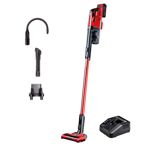 Einhell Akku-Stielstaubsauger TE-SV 18 Li (1x4,0Ah) Power X-Change (18 V, beutellos, Zyklontechnologie, BOOST-Modus, 3-fach-Filtersystem, inkl. 4,0 Ah Akku und Zubehör) von Einhell