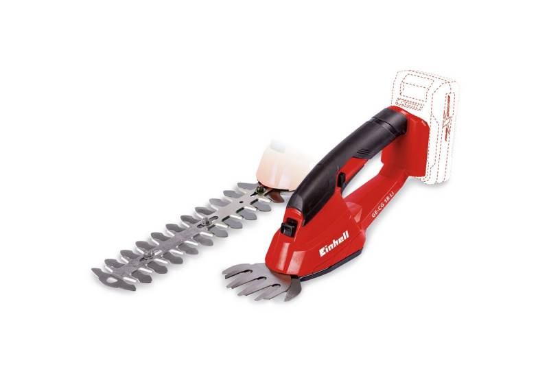 Einhell Akku-Heckenschere EINHELL Akku-Strauchschere GC-CG 18 Li Solo von Einhell