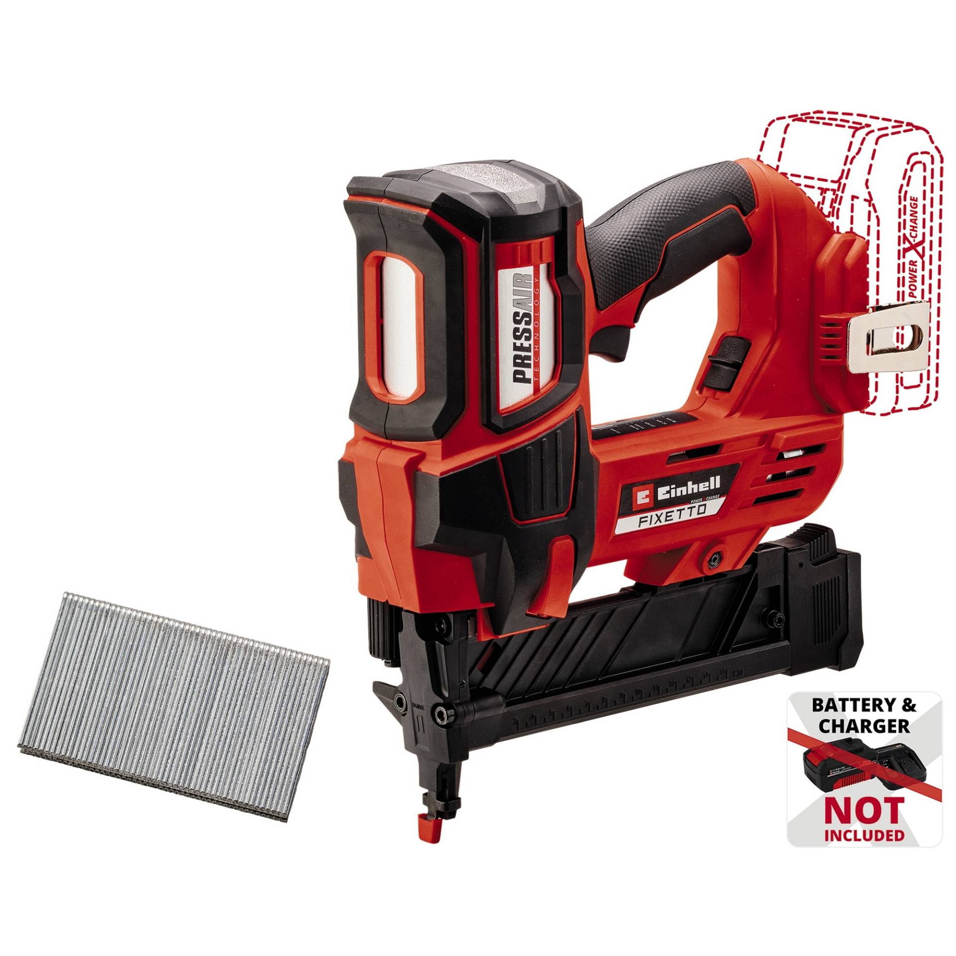 Einhell Akku-Tacker 'Fixetto 18/38 S' Professional 18 V ohne Akku Power X-Change Einhell Akku-Tacker 'Fixetto 18/38 S' Professional 18 V ohne Akku Power X-Change von Einhell