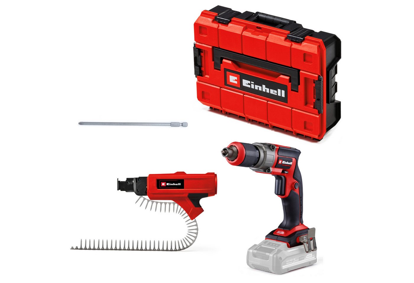 Einhell Akku-Trockenbauschrauber TP-DY 18 Li BL +Magazine, ohne Akku und Ladegerät Einhell Akku-Trockenbauschrauber TP-DY 18 Li BL +Magazine, ohne Akku und Ladegerät von Einhell