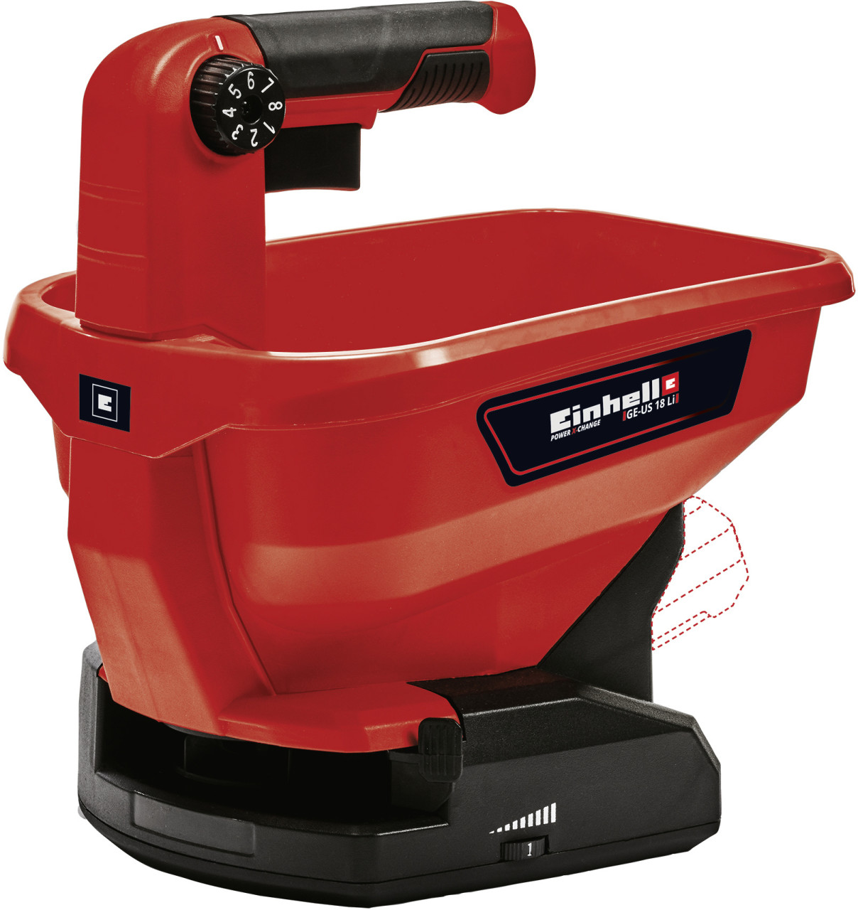 Einhell Akku Universal Streuer GE-US 18 Li-Solo 3,3 L Füllmenge Einhell Akku Universal Streuer GE-US 18 Li-Solo 3,3 L Füllmenge von Einhell