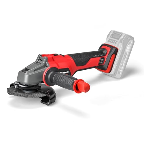 Einhell Akku-Winkelschleifer AXXIO 18/115 (18 V, 700 W, Ø 115 mm Scheibendurchmesser, 28 mm Schnitttiefe, Brushless, Softstart, ohne Trennscheibe, ohne Akku) von Einhell