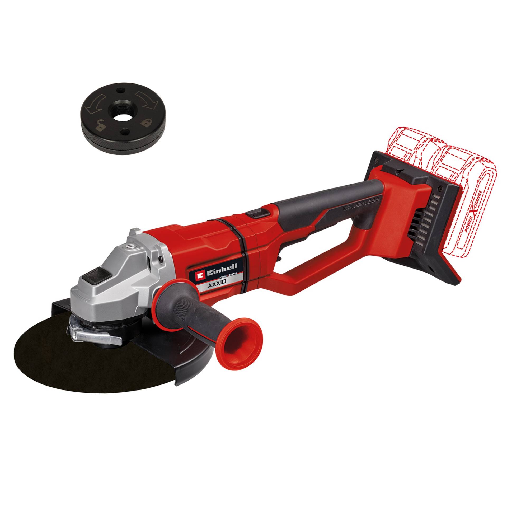 Einhell Akku-Winkelschleifer 'AXXIO 36/230 Q' 6600 U/min ohne Akku Einhell Akku-Winkelschleifer 'AXXIO 36/230 Q' 6600 U/min ohne Akku von Einhell