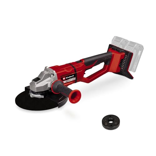 Einhell Professional Akku-Winkelschleifer AXXIO 36/230 Q Power X-Change (36 V, 2200 W, 230 mm Scheiben-Ø, 70 mm Schnitttiefe, Brushless, Quick-Fix-Nut, ohne Trennscheibe, ohne Akku) von Einhell