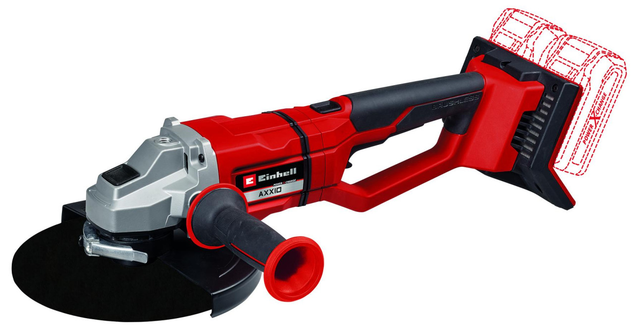 Einhell Akku-Winkelschleifer AXXIO 36/230 Q Solo 18 V von Einhell