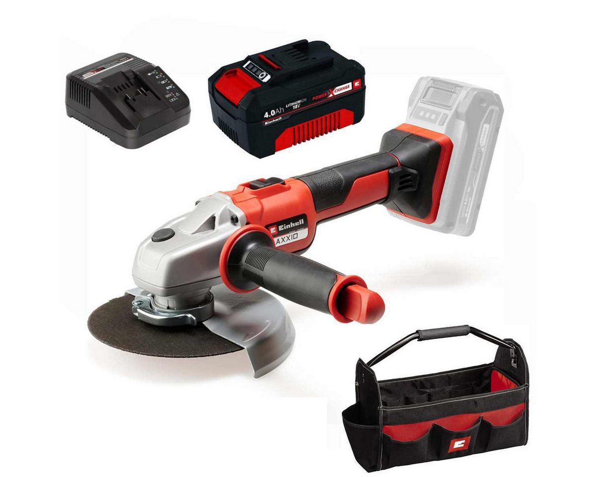 Einhell Akku-Winkelschleifer Professionel Winkelschleifer AXXIO 18/125 -150 Li-18V,Akku 4.0 Ah Bag Einhell Akku-Winkelschleifer Professionel Winkelschleifer AXXIO 18/125 -150 Li-18V,Akku 4.0 Ah Bag von Einhell