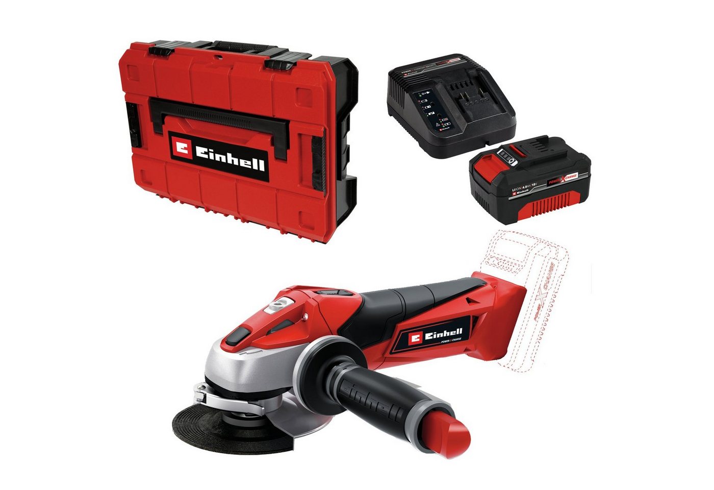 Einhell Akku-Winkelschleifer Einhell Akku-Winkelschleifer von Einhell