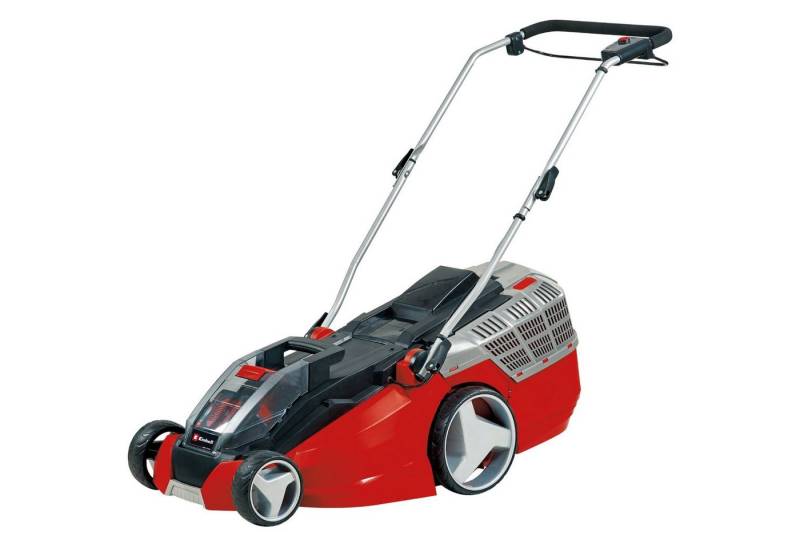 Einhell Akkurasenmäher EINHELL Akku-Rasenmäher GE-CM 43 Li M Kit, 18Volt, (2x Li-Ionen Akku 4,0Ah) von Einhell