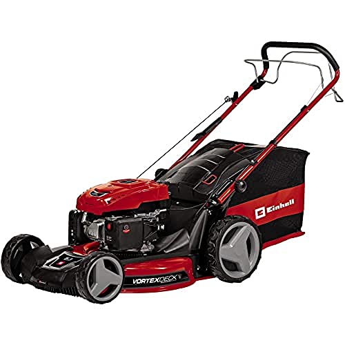 Einhell Benzin-Rasenmäher GC-PM 56/2 S HW (für 2.200 m², Frontbumper, OHV-Motor mit GT-Markengetriebe, Einhell Quick-Start-System, Vortex Technology Deck mit 5-in-1-Funktion) von Einhell