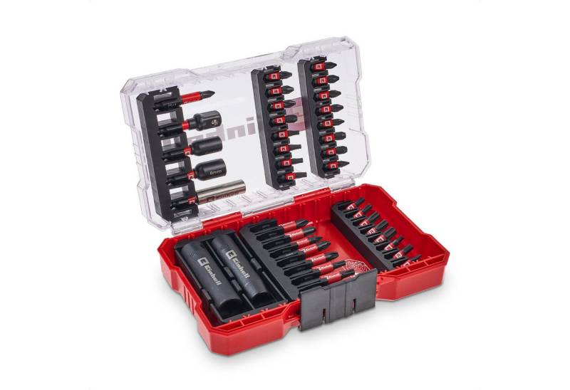 Einhell Bit-Set, 39-St., M-CASE 39-tlg. Impact-Bit- und Stecknuss-Set von Einhell