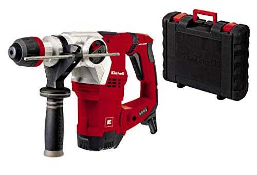 Einhell Bohrhammer TE-RH 32 E (1250W, 5,0 J, Bohr-Ø Beton 32mm, 4-Funktionen, Anti-Vibrationsgriff mit Press-Control, SDS-Plus-Aufnahme, Transportkoffer) von Einhell