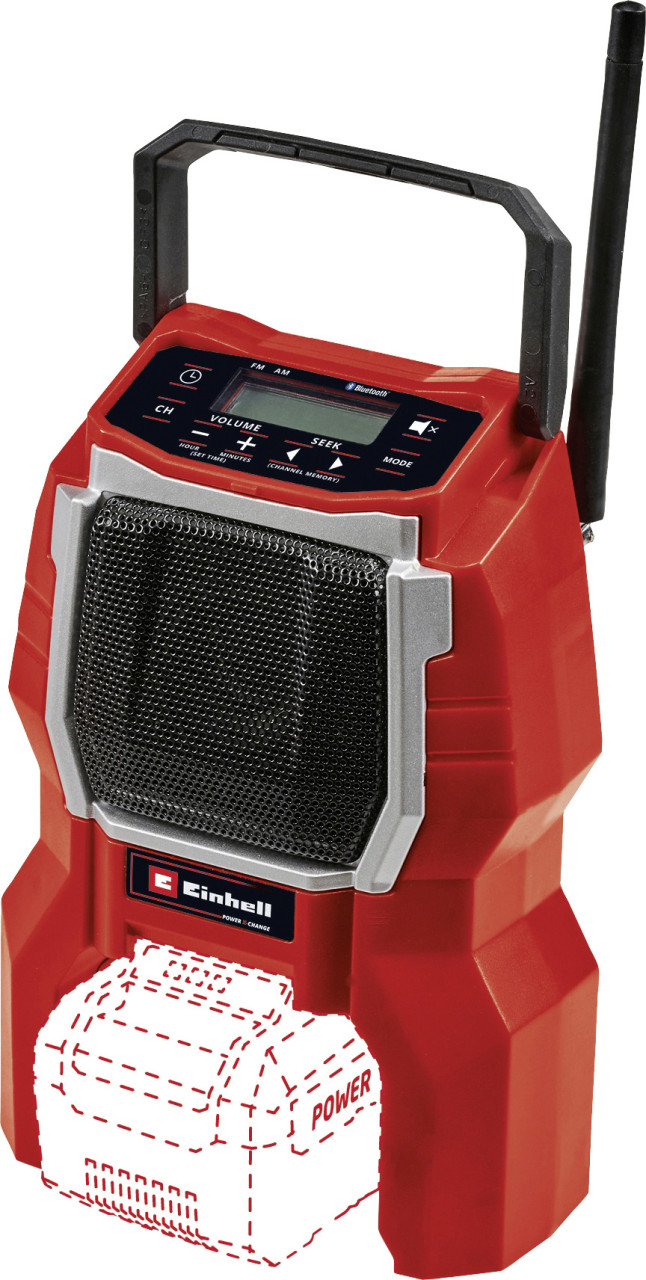 Einhell Classic Akku-Radio TC-RA 18 Li BT Solo 18 V von Einhell