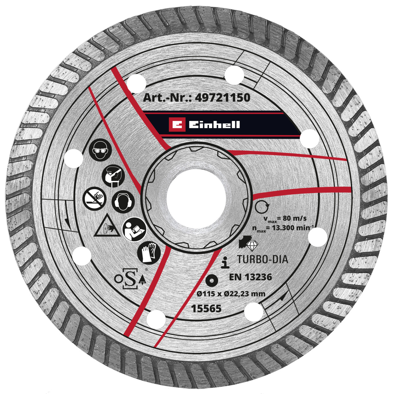 Einhell Diamant-Trennscheibe für Fliesenschneider und Winkelschleifer 115 x 1,4 mm Einhell Diamant-Trennscheibe für Fliesenschneider und Winkelschleifer 115 x 1,4 mm von Einhell